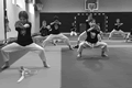 Zdjęcie 2. nowego Tatmi podczas treningu Małej Akademii Karate w Poznańskim Stowarzyszeniu Karate Shotokan w Poznaniu